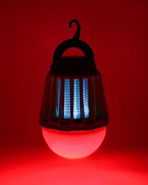 Акумуляторна лампа для знищення комарів LED світильник 2в1 Kilnex+Red