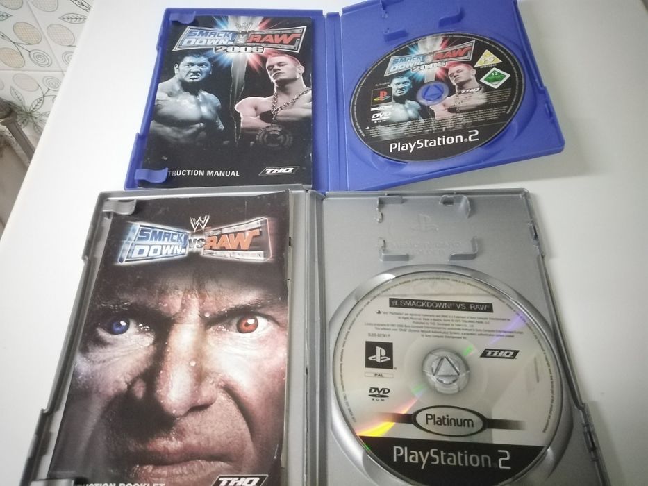 7 Jogos Ps2, como novos!