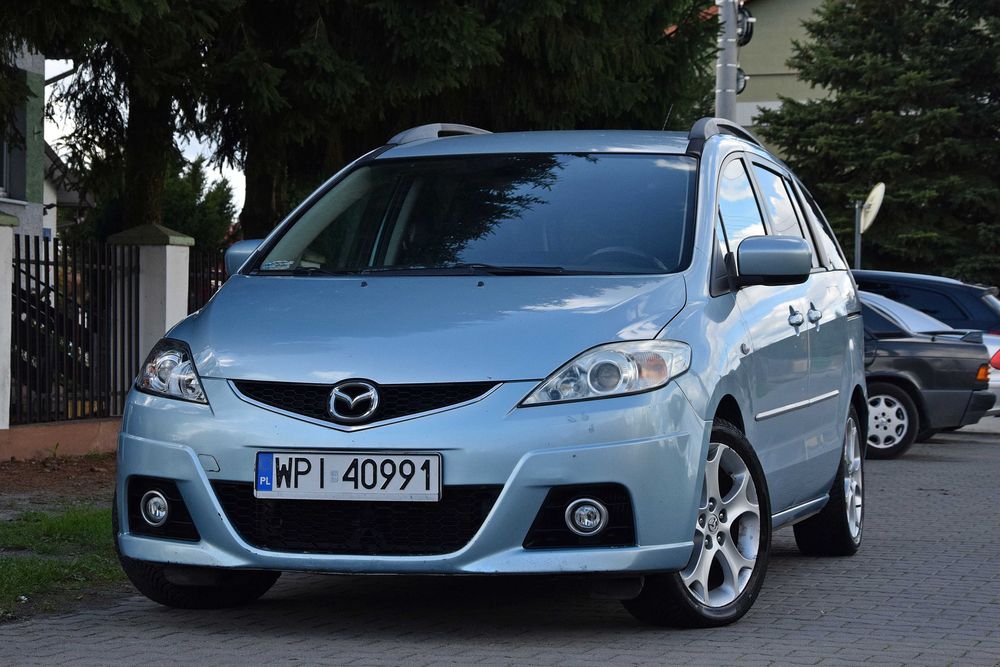 MAZDA 5 2.0 Klimatyzacja Elektryczne Drzwi Keyless 7-osób 2008 ROK!