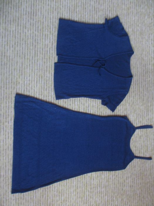 Жіночий комплект (сукня+болеро)