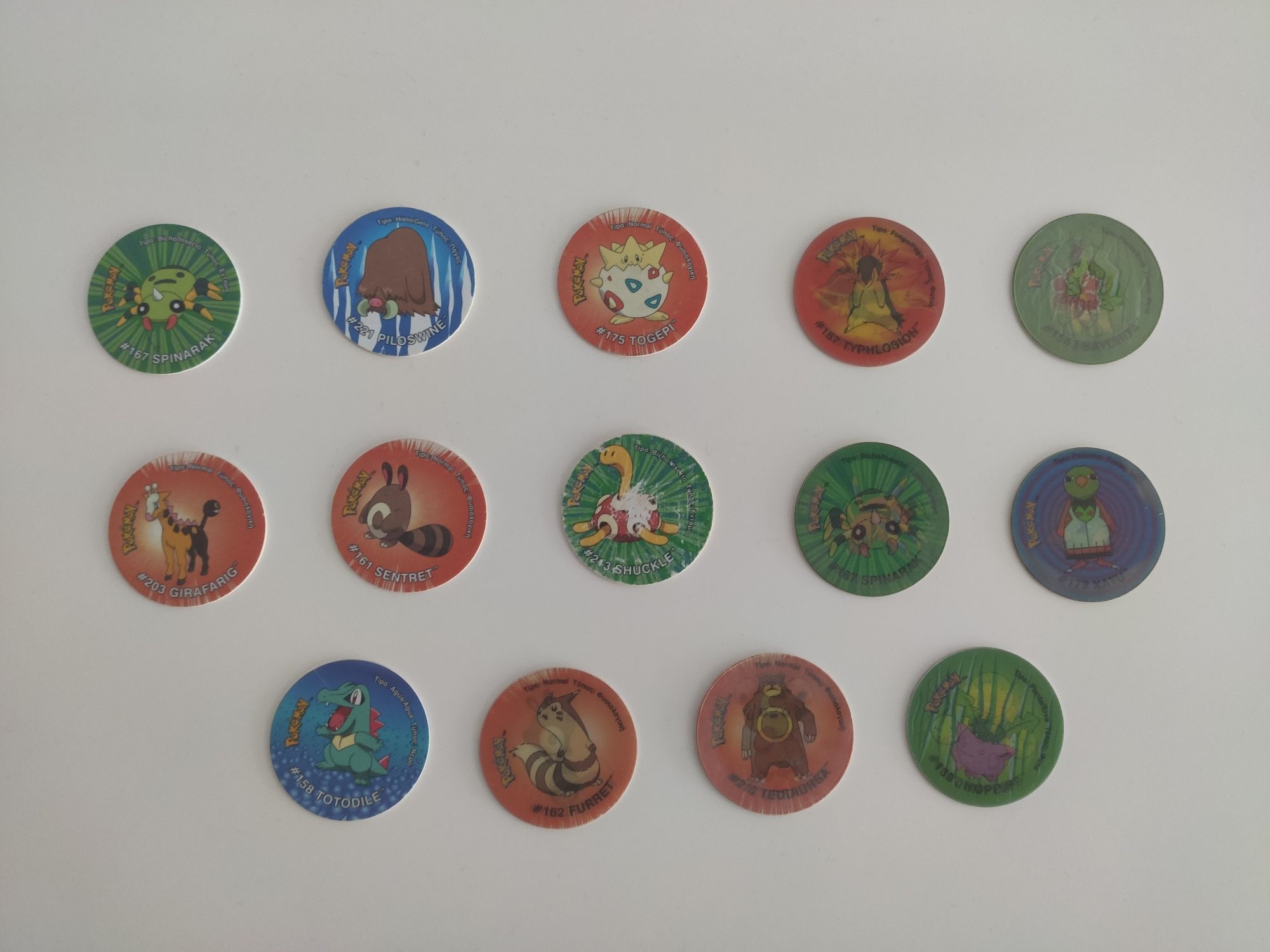 Tazos Pokemon - Yu-Gi-Oh - Star Wars - Minions