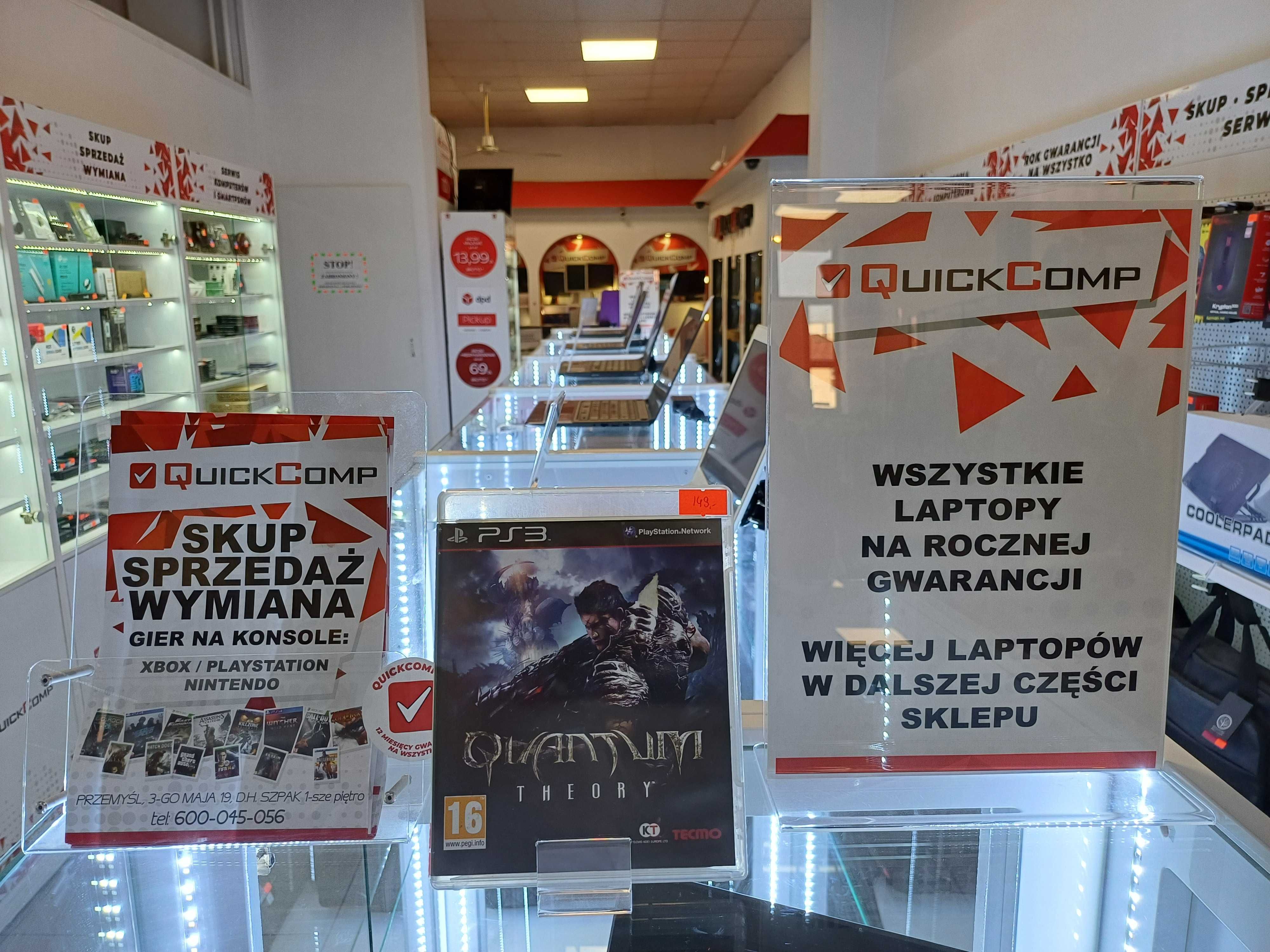 Gra PlayStation 3 PS3 Quantum Theory Gwarancja 1 Rok QUICK-COMP