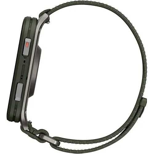 Garmin Venu X1 Moss with Titanium Caseback and Moss ComfortFit Nylon