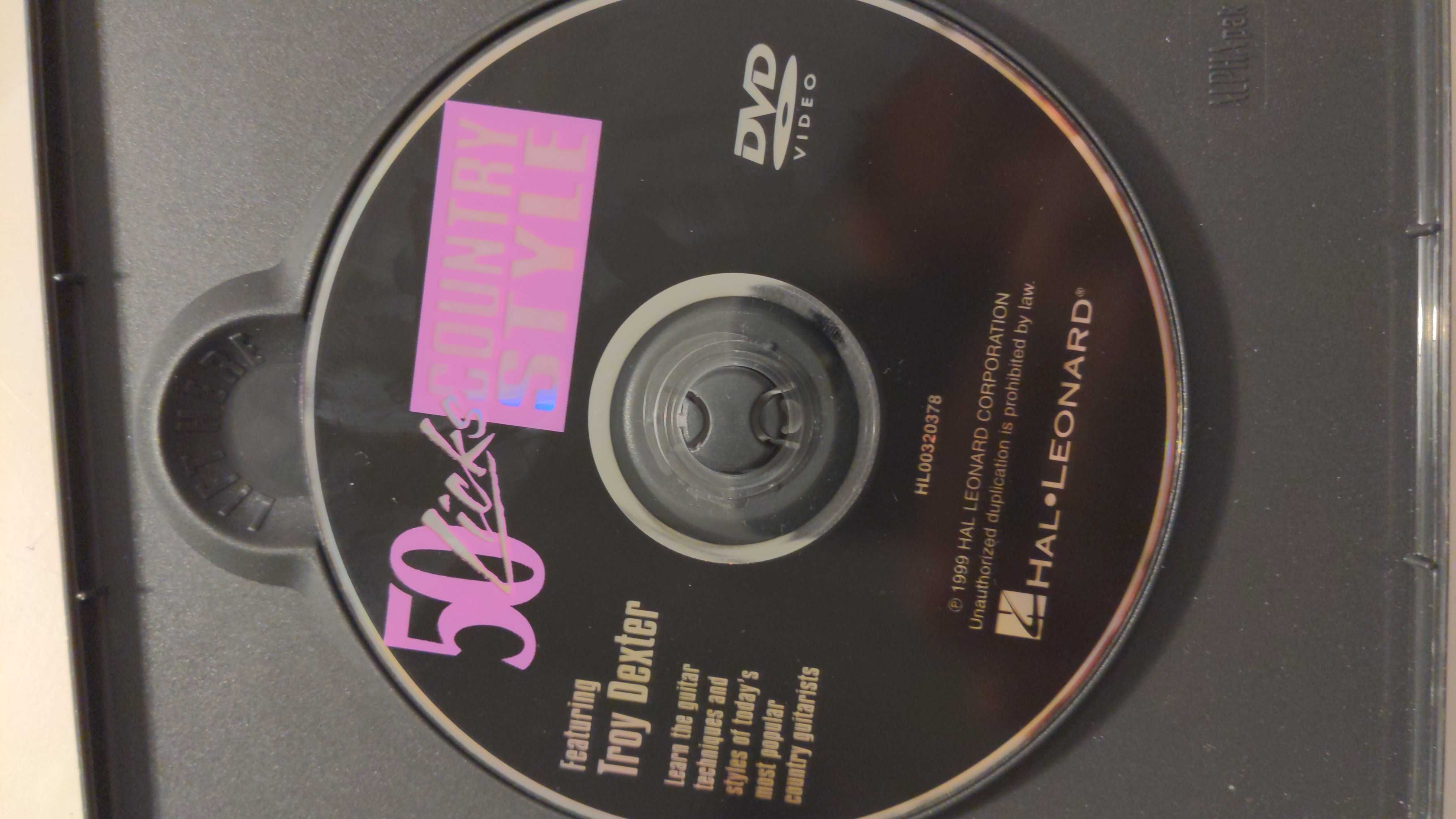 DVD szkoła na gitarę style country