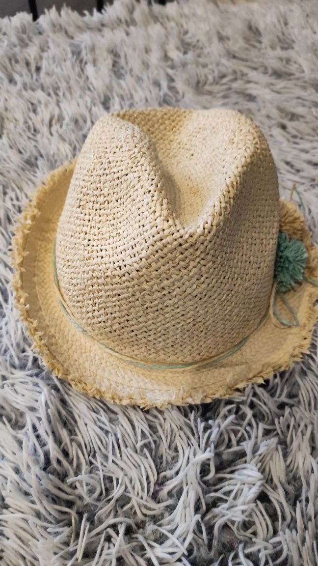 Nowy kapelusz słomkowy H&M letnia biżuteria gratis!