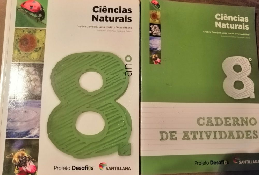 Livros escolares 8 ano