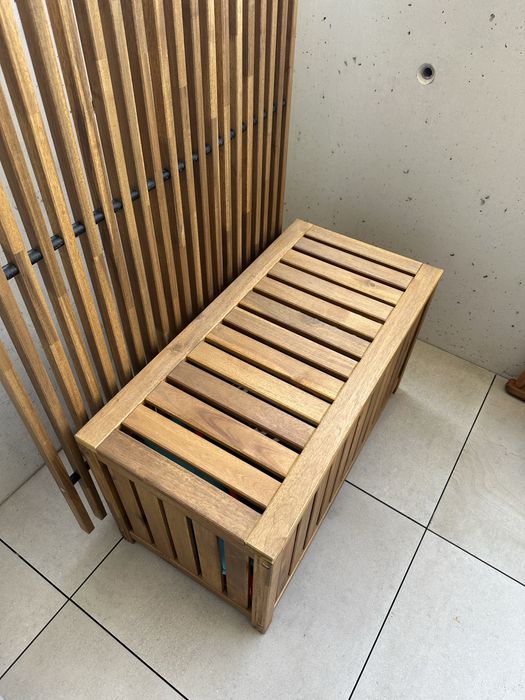 Biombo e caixa de arrumação Ikea Nammaro