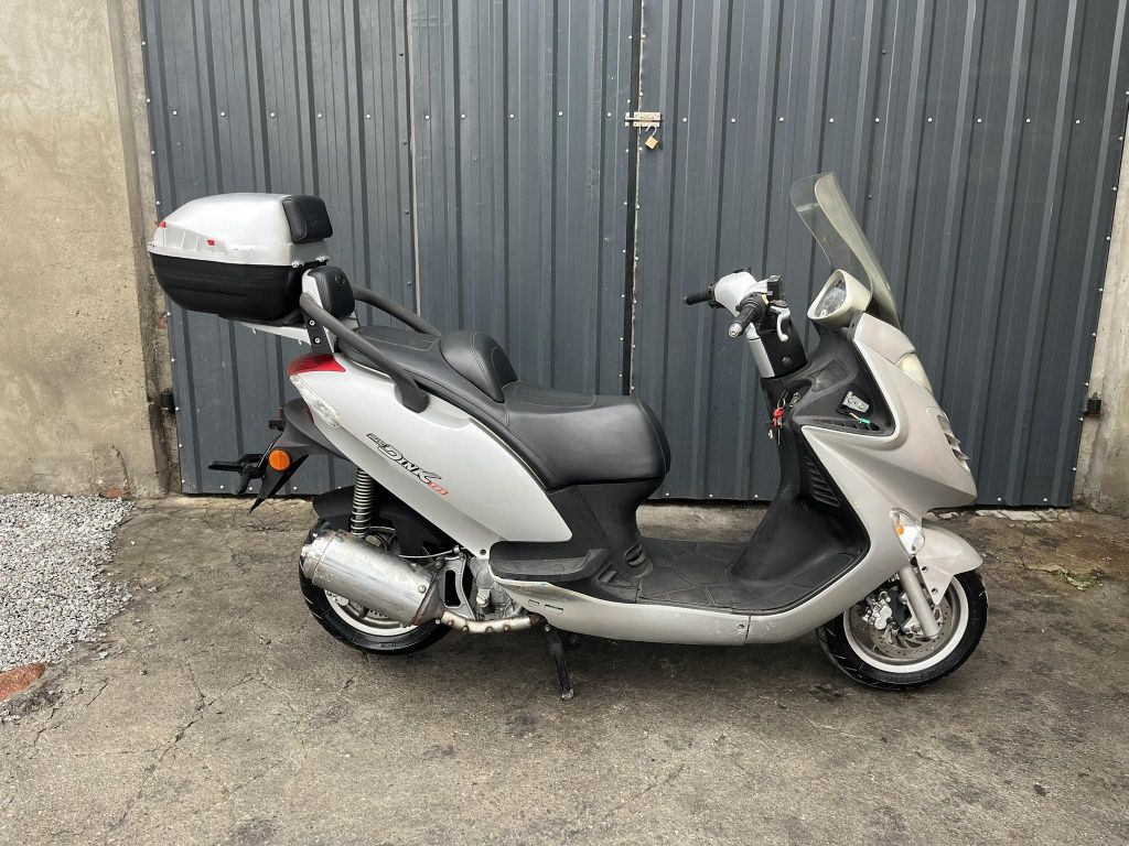 Kymco grand dink 125cc kat.b maxi skuter oparcie kufer shad
