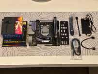 Zestaw itx Płyta główna Asus Strix Z270i+ i7 7700k+ ram Corsair 16gb