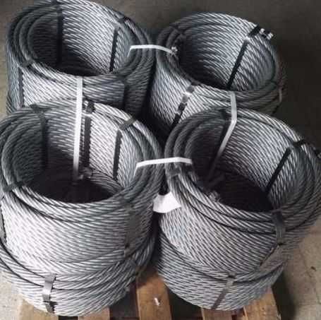 Lina stalowa ocynkowana Liny Linki stalowe WS 6x36, 6x37, 6x19, 6x7+FC