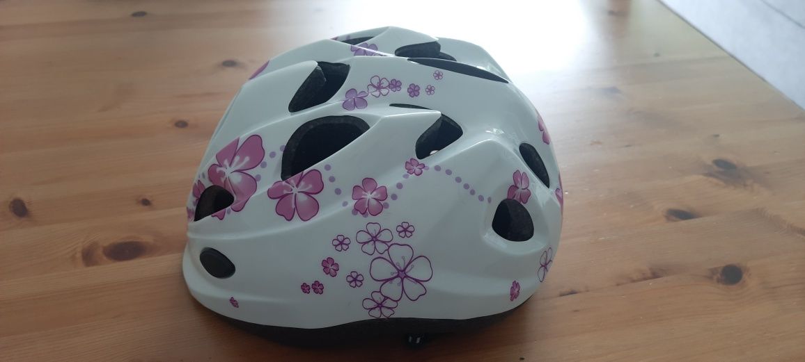 Kask rowerowy dla dziewczynki