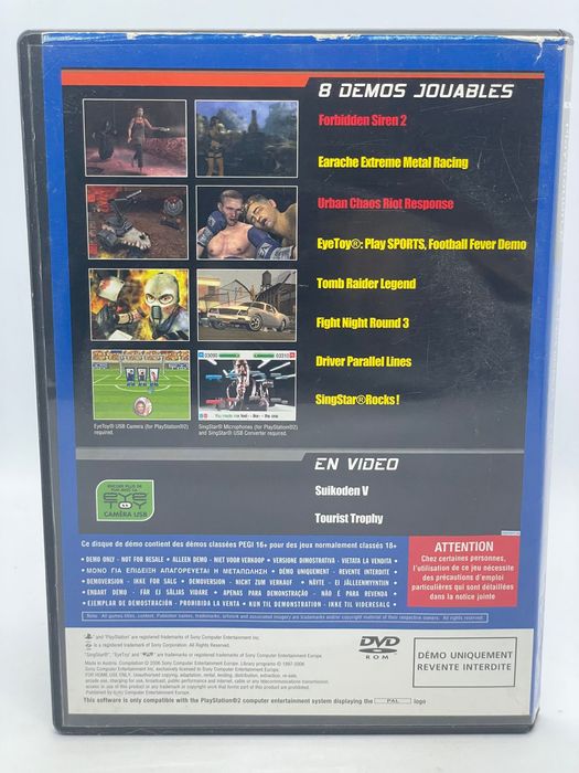 Official PlayStation 2 Magazine Demo 74 PS2 Po Angielsku