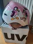 Kask narciarski Uvex  dla dziewczynki dzieci rozm. 52-54 cm