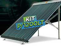 Kit Solar Térmico Circulação Forçada P/1200LT - Sunflower