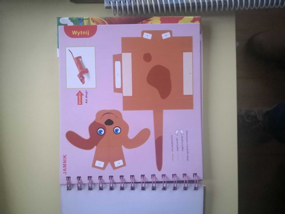 Książka dla dzieci - wycinanka, wyklejanka