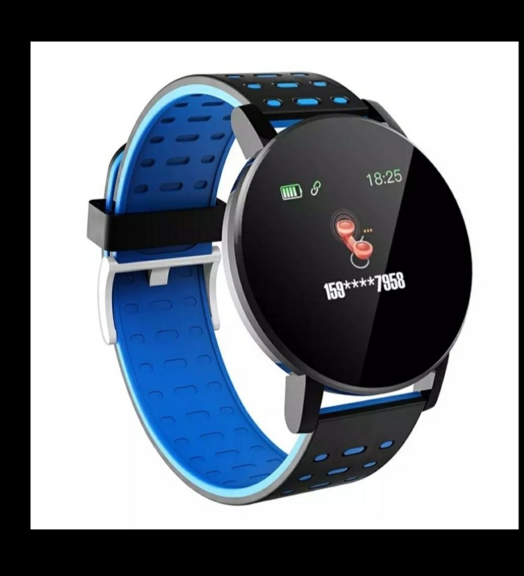 Smartwatch,Smartband,zegarek,Pomiat Tlenu we Krwi Ciśnienie,puls,kalor