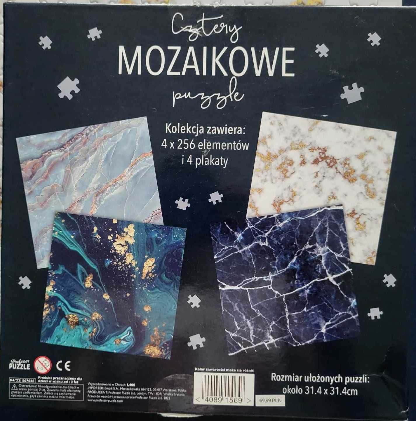 Puzzle mozaikowe 4x256