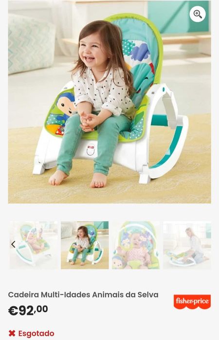 Espreguiçadeira/ cadeira de baloiço