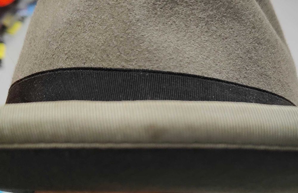 H) BORSALINO Kristtania Hattmagasin Oslo kapelusz męski Roz.5,5