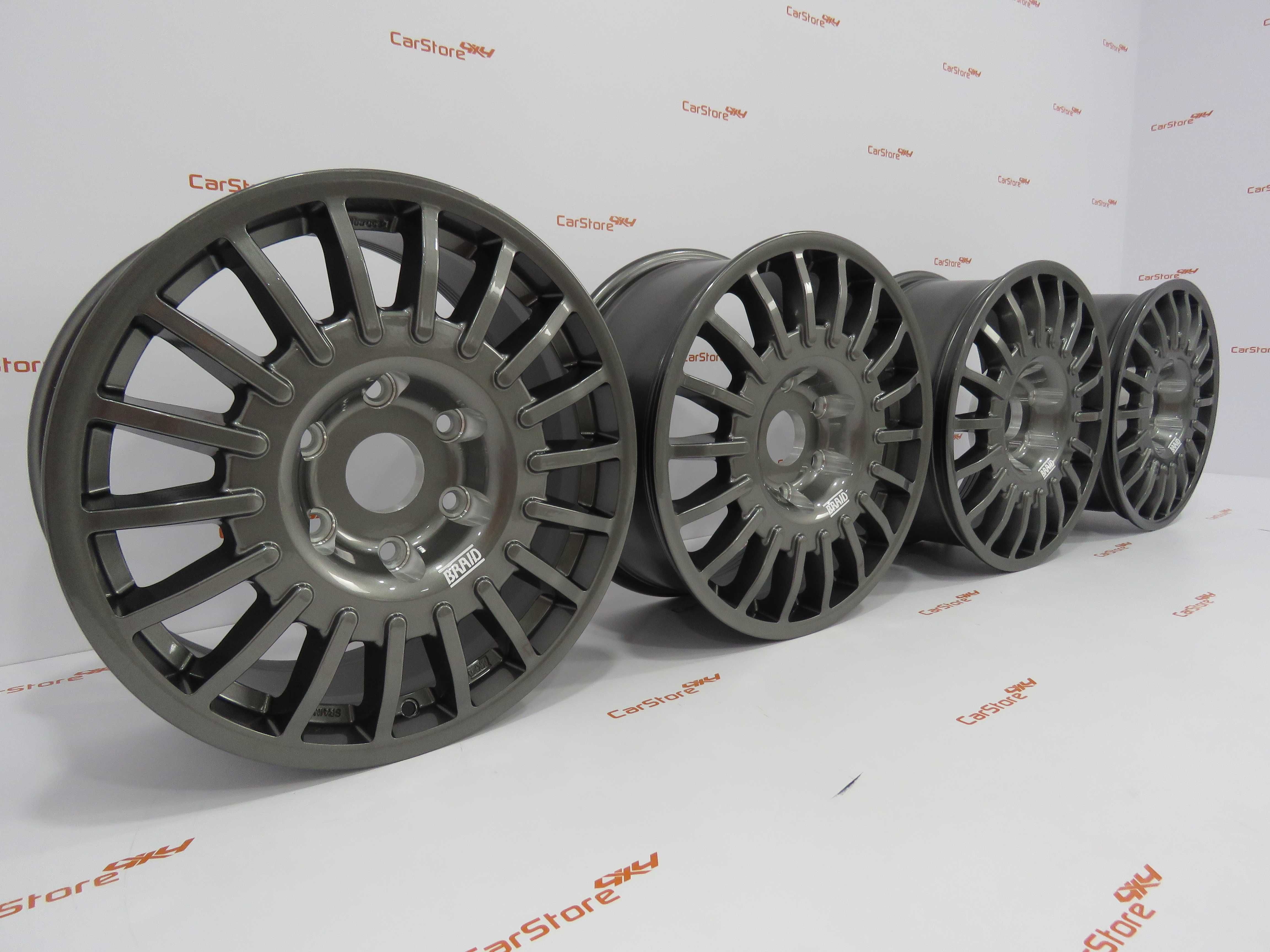 Jantes Braid Winrace T 16 x 7 et 5 6x114.3 Nissan Navara D40