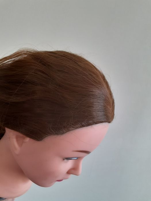 Тренировочная голова манекен учебная болванка для причёсок парекмахеру