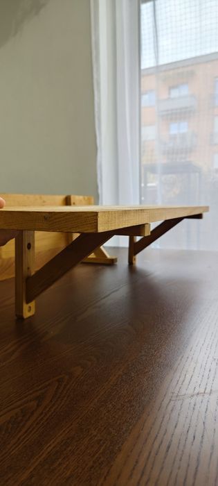 Półki drewniane sosnowe 80x20 cm