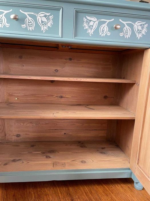 Bieliźniarka, szafka, komoda ręcznie malowana, odnowiona