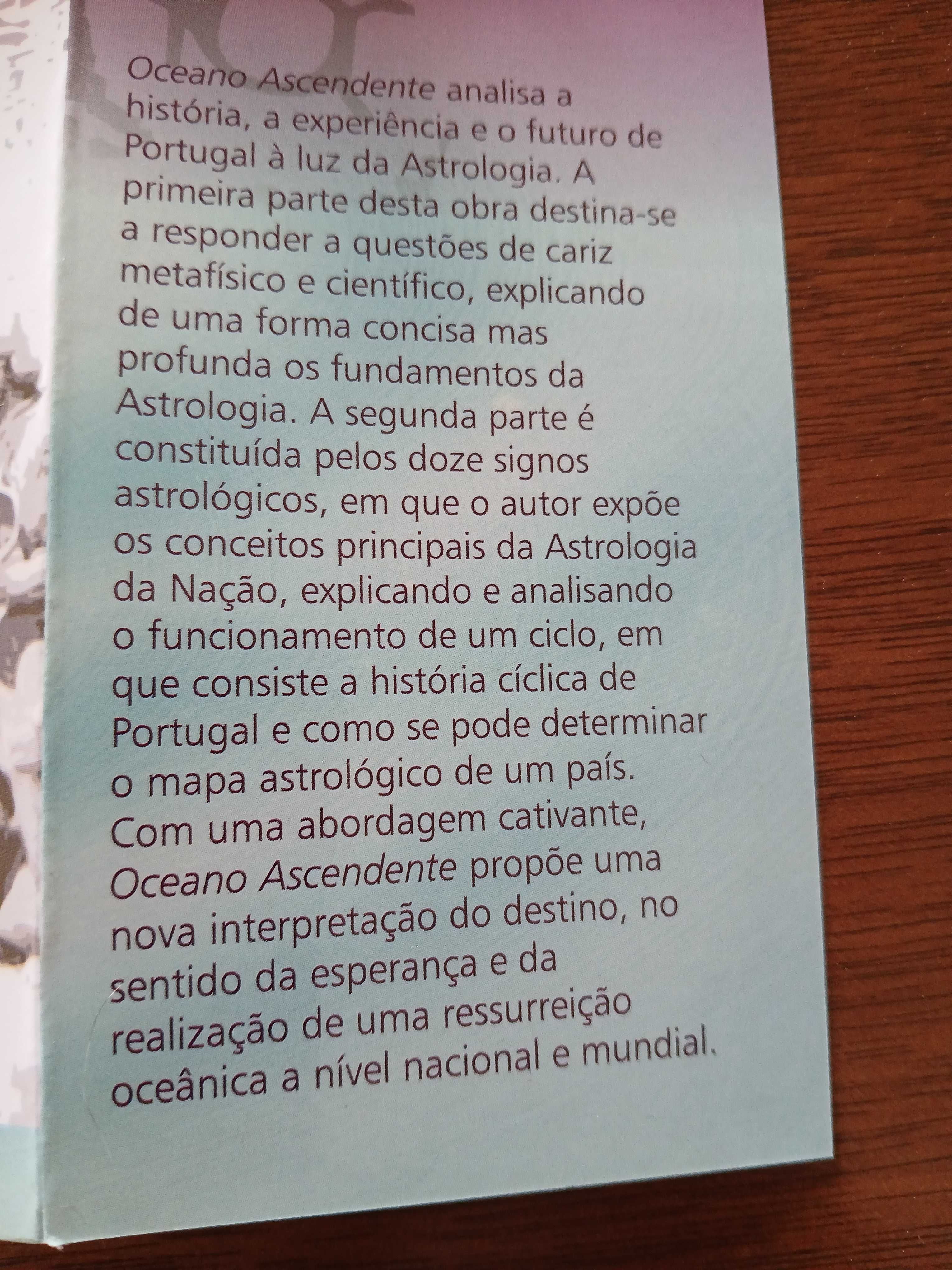Livro Oceáno Ascedente. O Futuro de Portugal Á Luz Da Astrologia