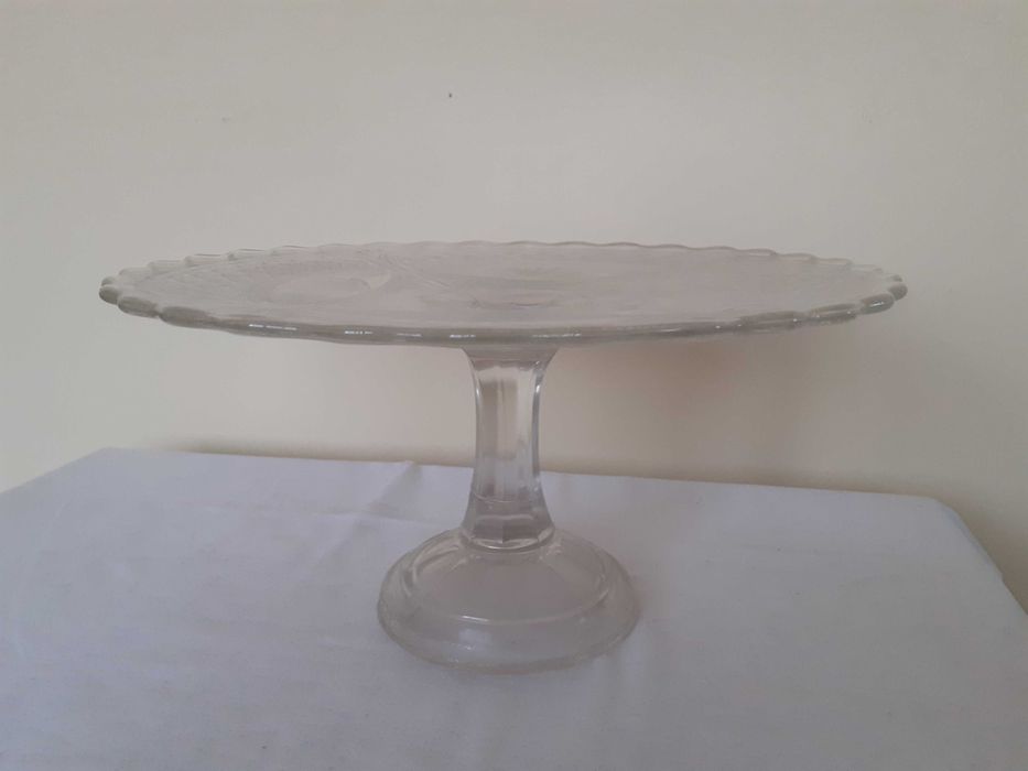 PATERA szkło, wys 16,5 cm, średnica 31 cm