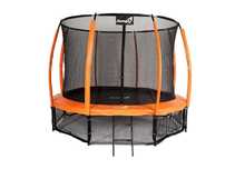 Trampolina Ogrodowa 374cm/12ft Pomarańczowa Maxy Comfort PLUS