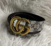 Pasek Gucci jasny