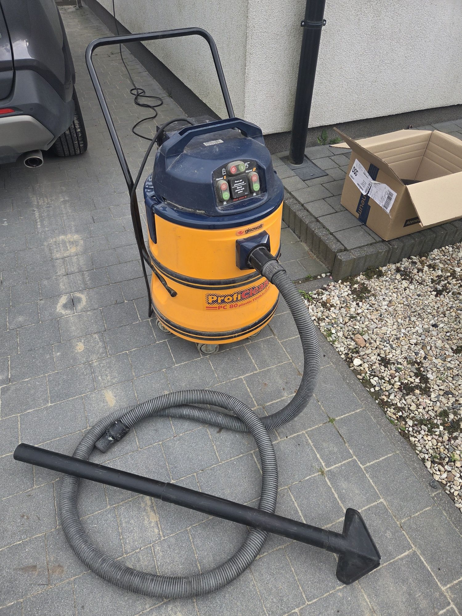Odkurzacz przemysłowy Gisowatt Proficlean Pc80