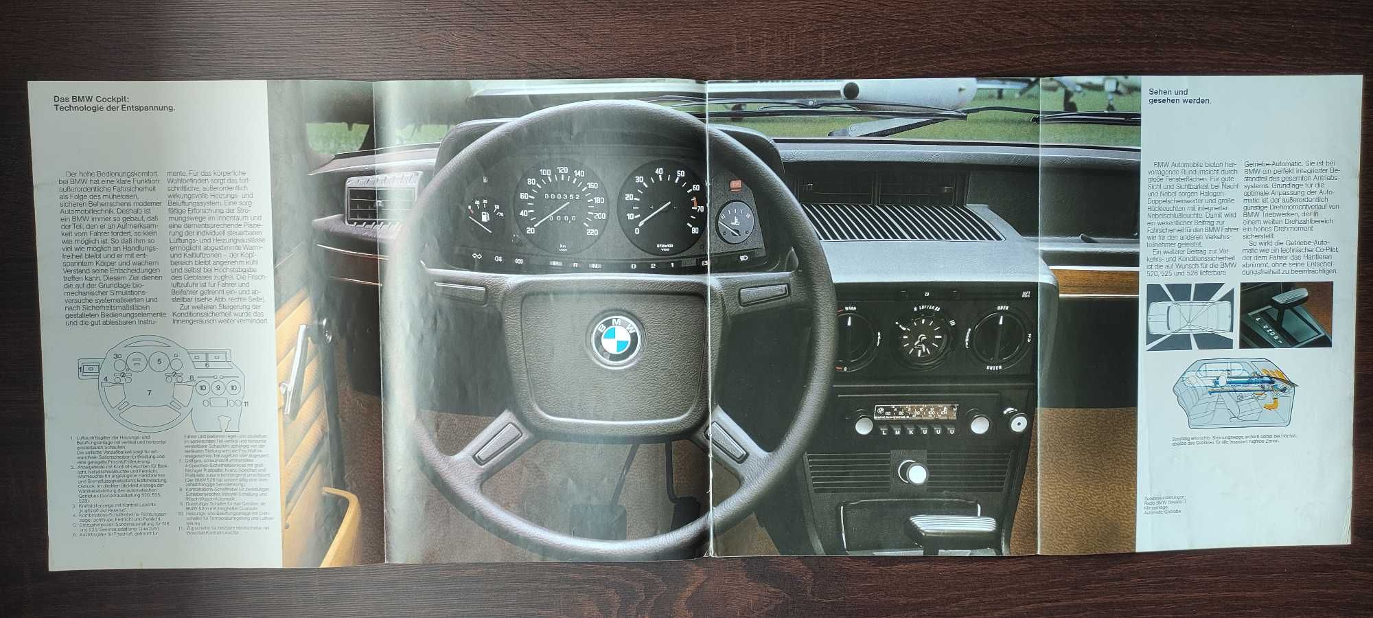 Prospekt BMW 5 E12