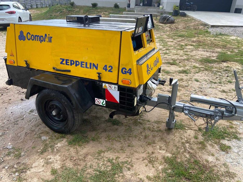 Kompresor Holman H2150S 4,2m3 z agregatem prądotwórczym 4Kw