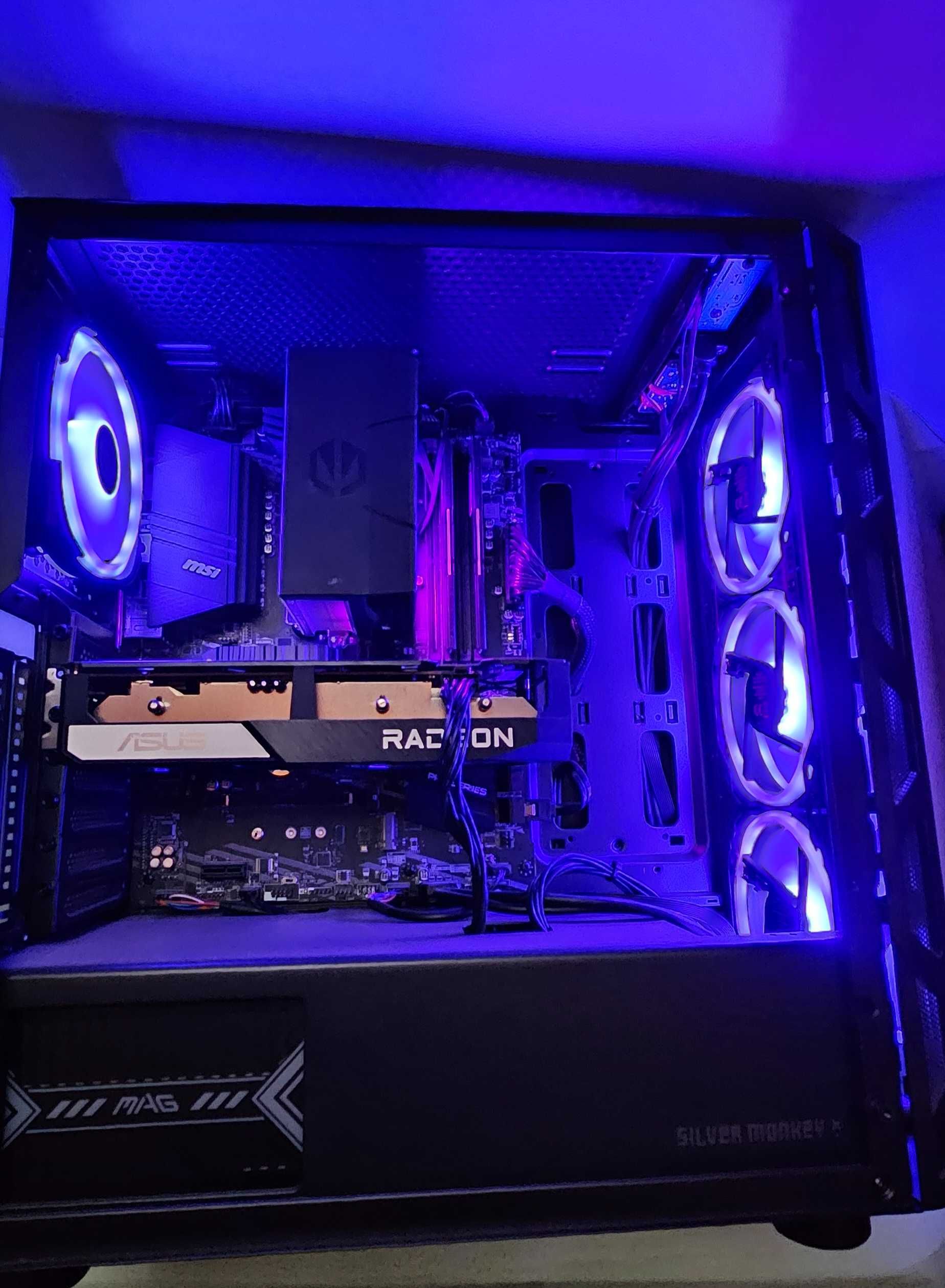 Komputer Stacjonarny Ryzen 5 /RX6600/32GB RAM/SSD/Gwarancje/Gamingowy