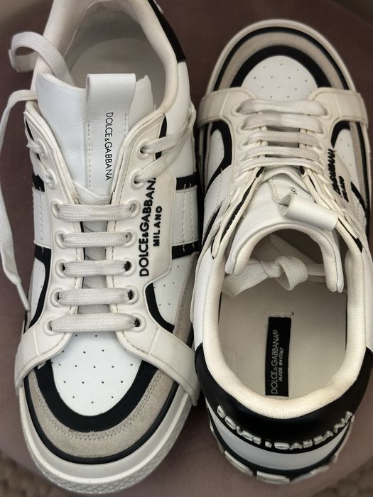 Кеди  Dolce & Gabbana из кожи и нейлона, модель Air Master