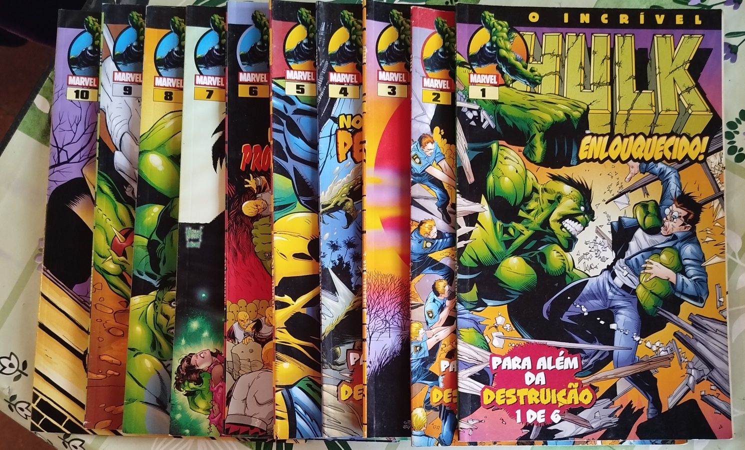 Coleção completa do O Incrível Hulk Marvel