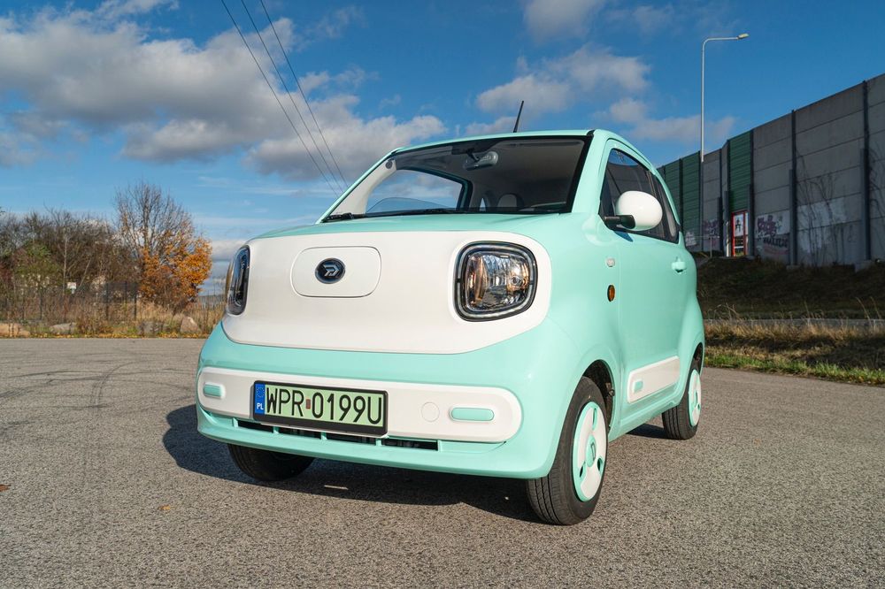 Bentu BTE05 - Samochód elektryczny na homologacje L7e