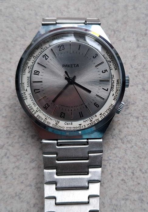 Zegarek "Raketa" dieta dzienna