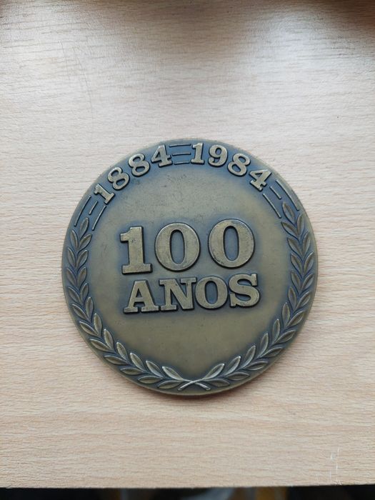 Medalha banco Borges irmao 100 anos