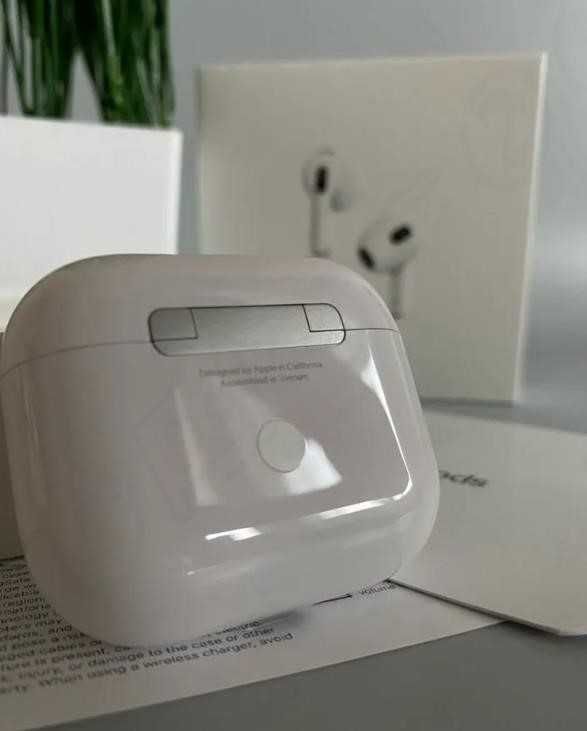 Навушники airpods 3 Повний 1в1 Динамік і мікрофон працють на відмінно!