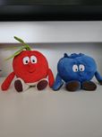 Gang Świeżaków - rzodkiewka Żaneta i borówka Basia, świetny stan!
