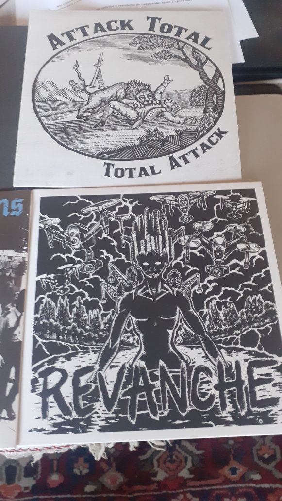 Lote discos de vinil novos Punk Oi HC