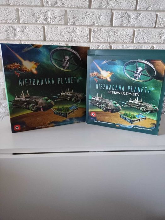 Niezbadana planeta + zestaw ulepszeń