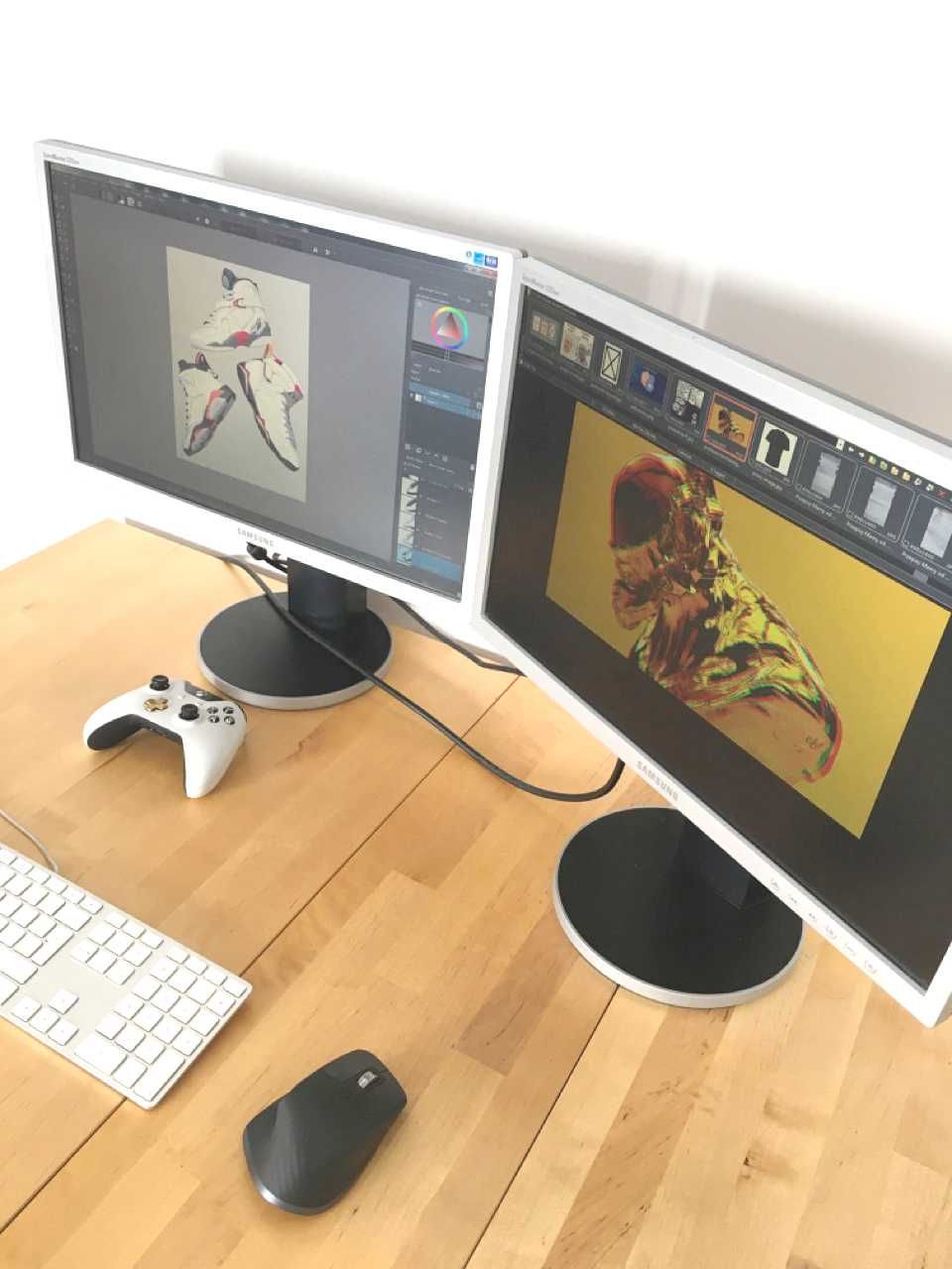 Zestaw 2x Monitor LCD Samsung Syncmaster 225BW 22" | super tanio