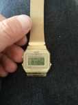 Casio vintage męski złoty