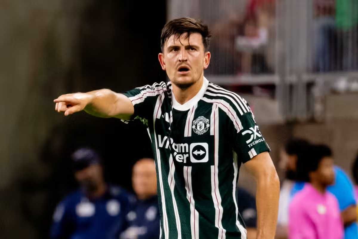 ! AUTOGRAF Harry MAGUIRE koszulka z autografem Cert. MANCHESTER UNITED