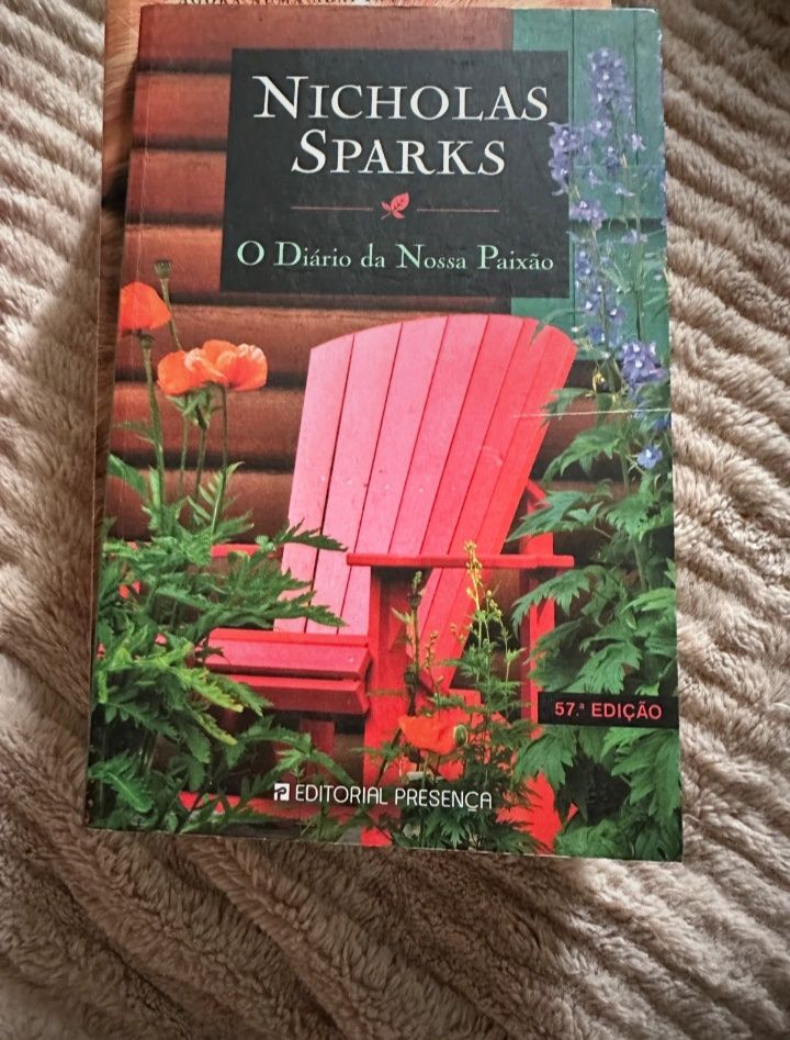 Livro O Diário da Nossa Paixão - Nicholas Sparks