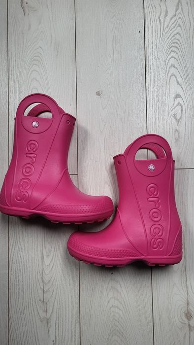 Crocs kalosze różowe rozm. 33/34 J2