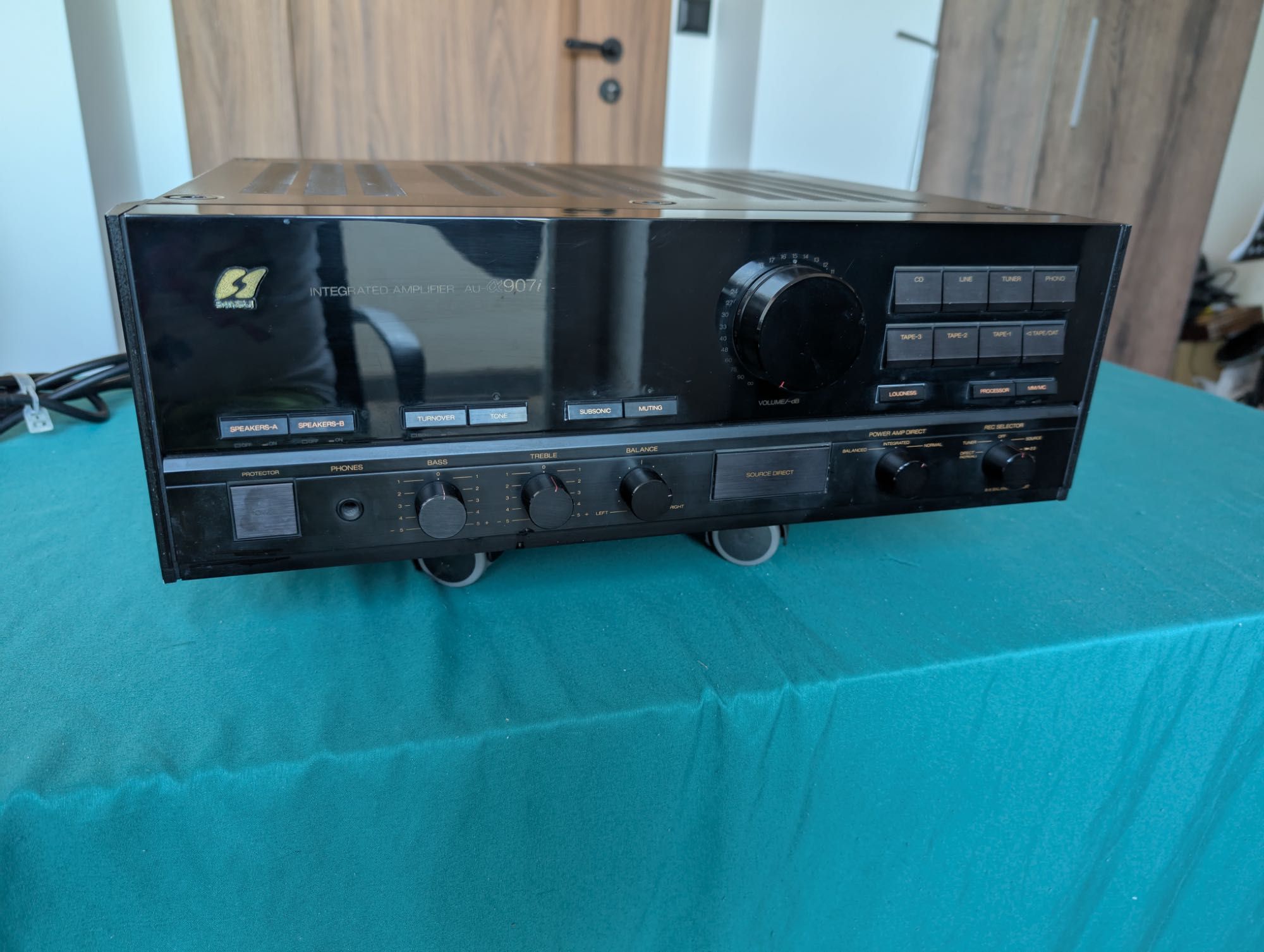 SANSUI AU - a907i wzmacniacz stereo retro vintage high end